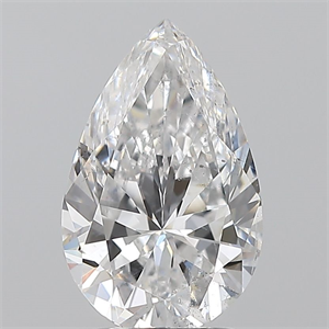Foto Diamante Natural 2.01 quilates, De pera , Color D, claridad SI2 y certificado GIA de
