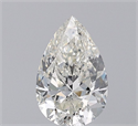 Natural Diamond 1.06 Carats, Pear with  Cut, I Color, SI2 Clarity and Certified by IGI