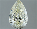 Natural Diamond 1.50 Carats, Pear with  Cut, L Color, VS2 Clarity and Certified by IGI