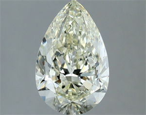 Picture of Natural Diamond 1.50 Carats, Pear with  Cut, L Color, VS2 Clarity and Certified by IGI