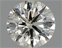 Natural Diamond 1.20 Carats, Round with Excellent Cut, J Color, VS2 Clarity and Certified by IGI