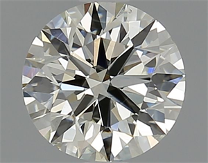 Picture of Natural Diamond 1.20 Carats, Round with Excellent Cut, J Color, VS2 Clarity and Certified by IGI