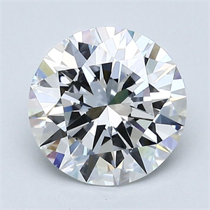 Foto Diamante Natural 1.87 quilates, Redondo , Color F, claridad VS1 y certificado GIA de