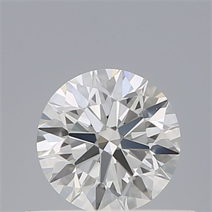 Picture of Natural Diamond 0.50 Carats, Round with Excellent Cut, H Color, VVS1 Clarity and Certified by IGI