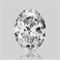Diamante Natural 0.70 quilates, Ovalado , Color F, claridad VVS1 y certificado GIA