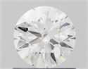Natural Diamond 0.70 Carats, Round with Very Good Cut, D Color, SI1 Clarity and Certified by GIA