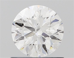 Picture of Natural Diamond 0.70 Carats, Round with Very Good Cut, D Color, SI1 Clarity and Certified by GIA
