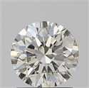 Natural Diamond 1.30 Carats, Round with Excellent Cut, K Color, VS1 Clarity and Certified by GIA