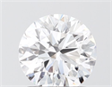 Del inventario de diamantes de laboratorio, 1.55 quilates, Redondo , Color D, claridad VVS2 y certificado IGI