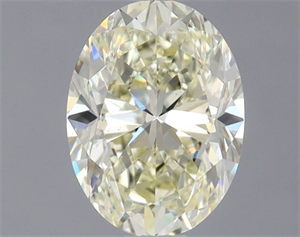 Picture of Natural Diamond 1.00 Carats, Oval with  Cut, M Color, SI1 Clarity and Certified by GIA