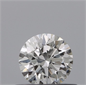 Diamante Natural 0.41 quilates, Redondo , Color F, claridad VS2 y certificado GIA