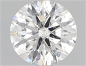 Diamante Natural 0.65 quilates, Redondo , Color F, claridad I1 y certificado GIA