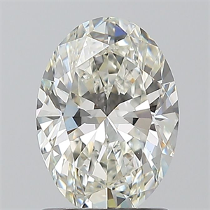 Picture of Natural Diamond 1.20 Carats, Oval with  Cut, I Color, VS2 Clarity and Certified by GIA