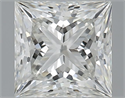 Natural Diamond 1.01 Carats, Princess with  Cut, H Color, VVS1 Clarity and Certified by GIA