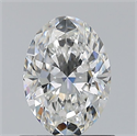 Diamante Natural 0.80 quilates, Ovalado , Color F, claridad VS1 y certificado GIA
