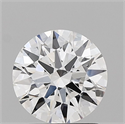Lab Grown Diamond 1.44 Carats, Round with Ideal Cut, E Color, VS1 Clarity and Certified by IGI