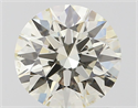 Natural Diamond 1.01 Carats, Round with Excellent Cut, J Color, SI1 Clarity and Certified by IGI