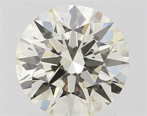Picture of Natural Diamond 1.01 Carats, Round with Excellent Cut, J Color, SI1 Clarity and Certified by IGI