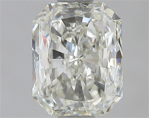 Foto Diamante Natural 1.01 quilates, Radiante , Color J, claridad SI1 y certificado GIA de