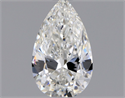 Natural Diamond 0.42 Carats, Pear with  Cut, G Color, VVS1 Clarity and Certified by GIA