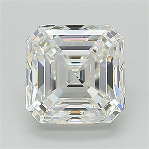 Picture of Natural Diamond 1.50 Carats, Asscher with  Cut, H Color, VS1 Clarity and Certified by GIA