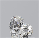 Natural Diamond 0.50 Carats, Heart with  Cut, I Color, VS1 Clarity and Certified by GIA