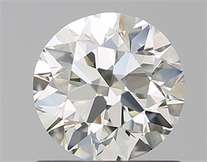 Picture of Natural Diamond 1.01 Carats, Round with Very Good Cut, K Color, VS1 Clarity and Certified by GIA