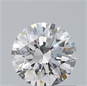 Natural Diamond 0.71 Carats, Round with Excellent Cut, E Color, VVS2 Clarity and Certified by GIA