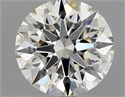 Diamante Natural 0.81 quilates, Redondo , Color I, claridad VVS2 y certificado GIA