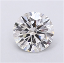 Lab Grown Diamond 1.60 Carats, Round with Ideal Cut, G Color, VS1 Clarity and Certified by IGI