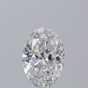 Foto Diamante Natural 3.02 quilates, Ovalado , Color D, claridad SI1 y certificado GIA de