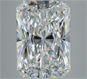 Natural Diamond 5.01 Carats, Radiant with  Cut, E Color, FL Clarity and Certified by GIA
