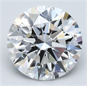 Diamante Natural 2.51 quilates, Redondo , Color D, claridad VS1 y certificado GIA