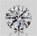 Diamante Natural 0.42 quilates, Redondo , Color G, claridad IF y certificado GIA