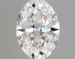 Picture of Natural Diamond 0.50 Carats, Oval with  Cut, D Color, SI1 Clarity and Certified by GIA
