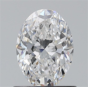 Foto Diamante Natural 0.80 quilates, Ovalado , Color D, claridad VS2 y certificado GIA de