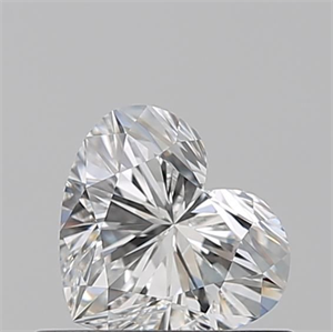 Picture of Natural Diamond 0.51 Carats, Heart with  Cut, G Color, VVS1 Clarity and Certified by GIA
