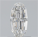 Natural Diamond 0.70 Carats, Oval with  Cut, E Color, SI1 Clarity and Certified by GIA