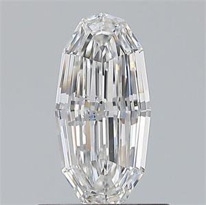 Picture of Natural Diamond 0.70 Carats, Oval with  Cut, E Color, SI1 Clarity and Certified by GIA