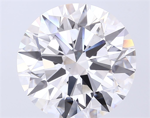 Picture of Lab Grown Diamond 11.62 Carats, Round with Ideal Cut, G Color, VS2 Clarity and Certified by IGI
