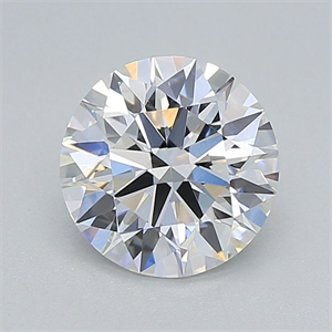 Picture of Lab Grown Diamond 1.53 Carats, Round with Ideal Cut, E Color, VVS2 Clarity and Certified by IGI
