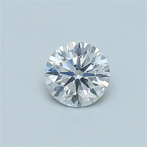Picture of Natural Diamond 0.42 Carats, Round with Excellent Cut, E Color, SI2 Clarity and Certified by GIA