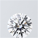 Del inventario de diamantes de laboratorio, 1.53 quilates, Redondo , Color F, claridad VVS2 y certificado IGI
