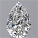 Diamante Natural 2.03 quilates, De pera , Color F, claridad SI2 y certificado GIA