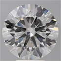 Lab Grown Diamond 5.58 Carats, Round with Ideal Cut, E Color, VVS2 Clarity and Certified by IGI