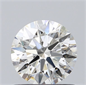 Natural Diamond 0.73 Carats, Round with Excellent Cut, I Color, VS2 Clarity and Certified by GIA