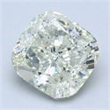 Diamante Natural 1.54 quilates, Del cojín , Color J, claridad VS1 y certificado GIA