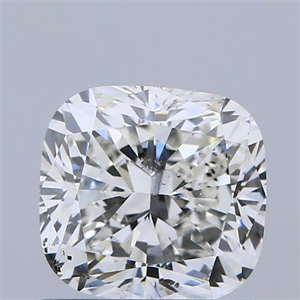 Foto Diamante Natural 1.01 quilates, Del cojín , Color J, claridad SI1 y certificado GIA de