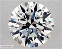 Natural Diamond 0.54 Carats, Round with Excellent Cut, I Color, VVS2 Clarity and Certified by GIA