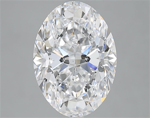 Picture of Natural Diamond 4.50 Carats, Oval with  Cut, D Color, VS1 Clarity and Certified by GIA
